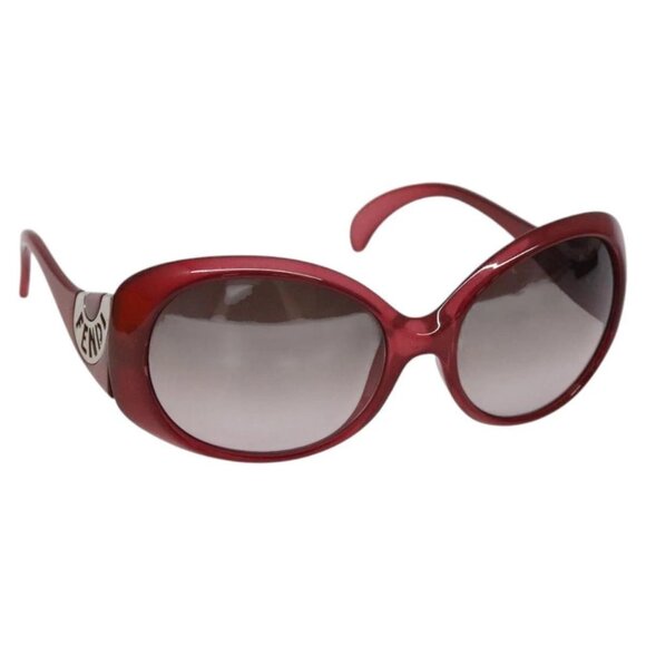 FENDI Sunglasses plastic Red Auth - Picture 2 of 14